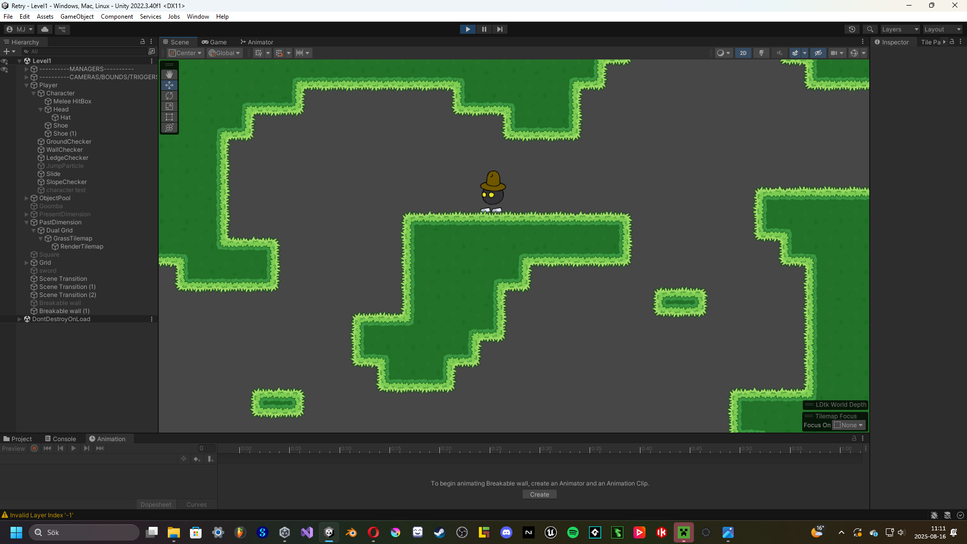 Hand Drawn Dual-Grid Tileset by KaffeMedBulla