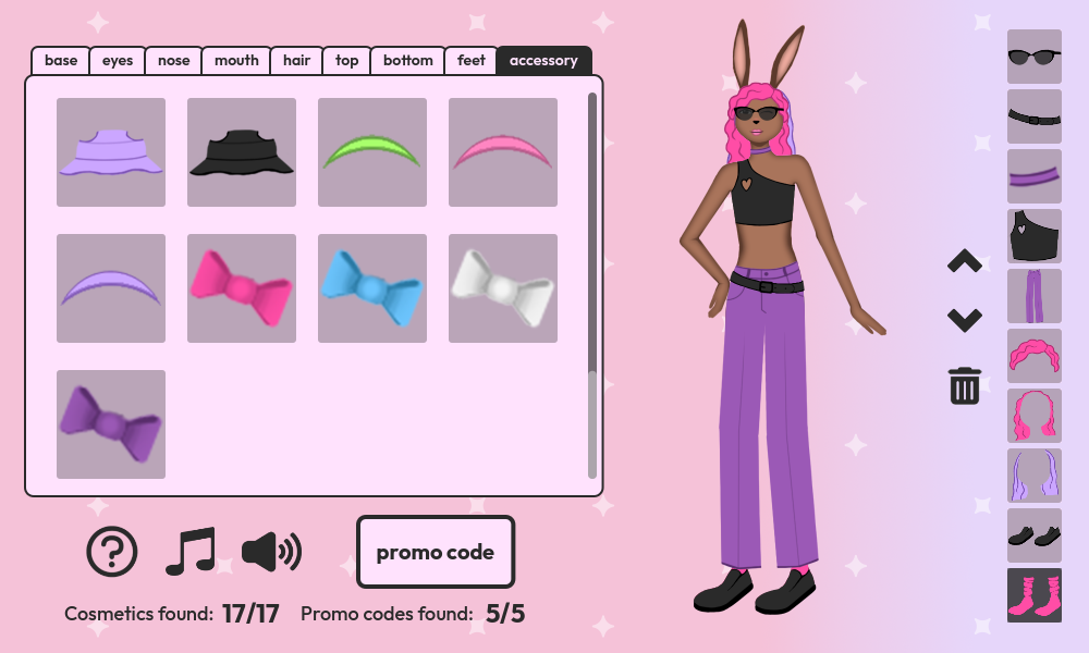 Screenshot 3 for Dress Up Bunbun!