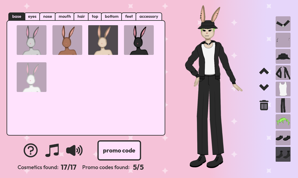 Screenshot 4 for Dress Up Bunbun!
