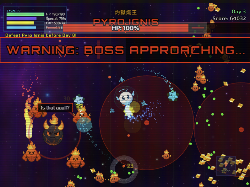Screenshot 2 for Orbit Survivor