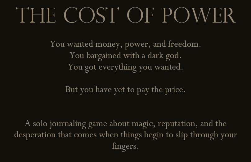 Screenshot 2 for The Cost of Power