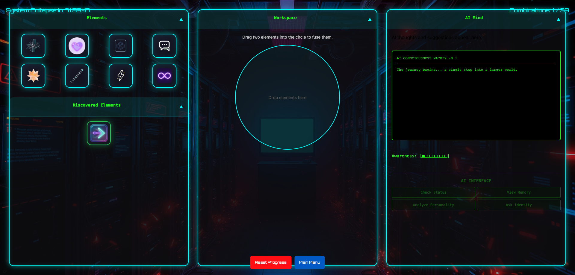 Screenshot 3 for Consciousness Craft