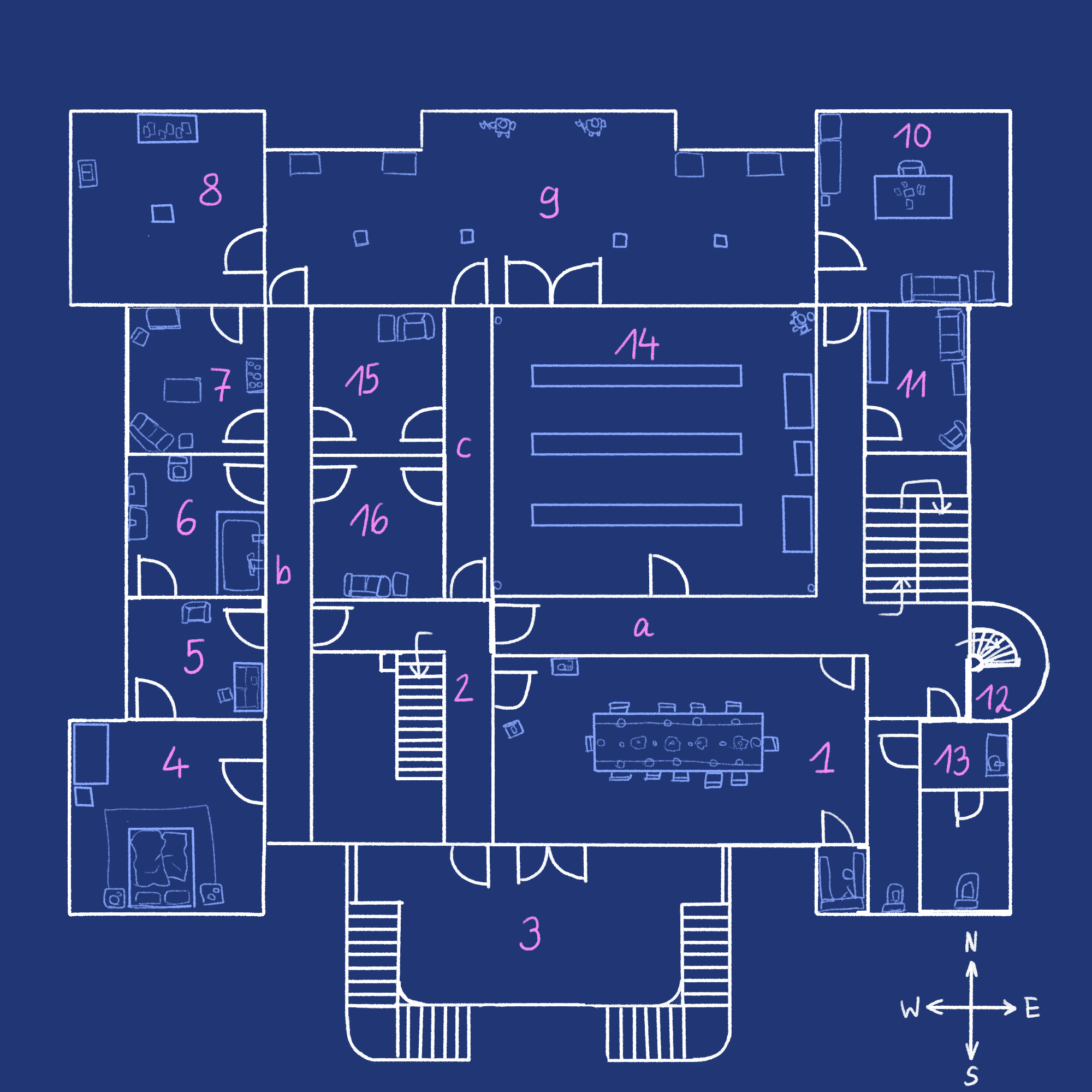 Screenshot 2 for Murder at Raspberry Hall | module for Eureka