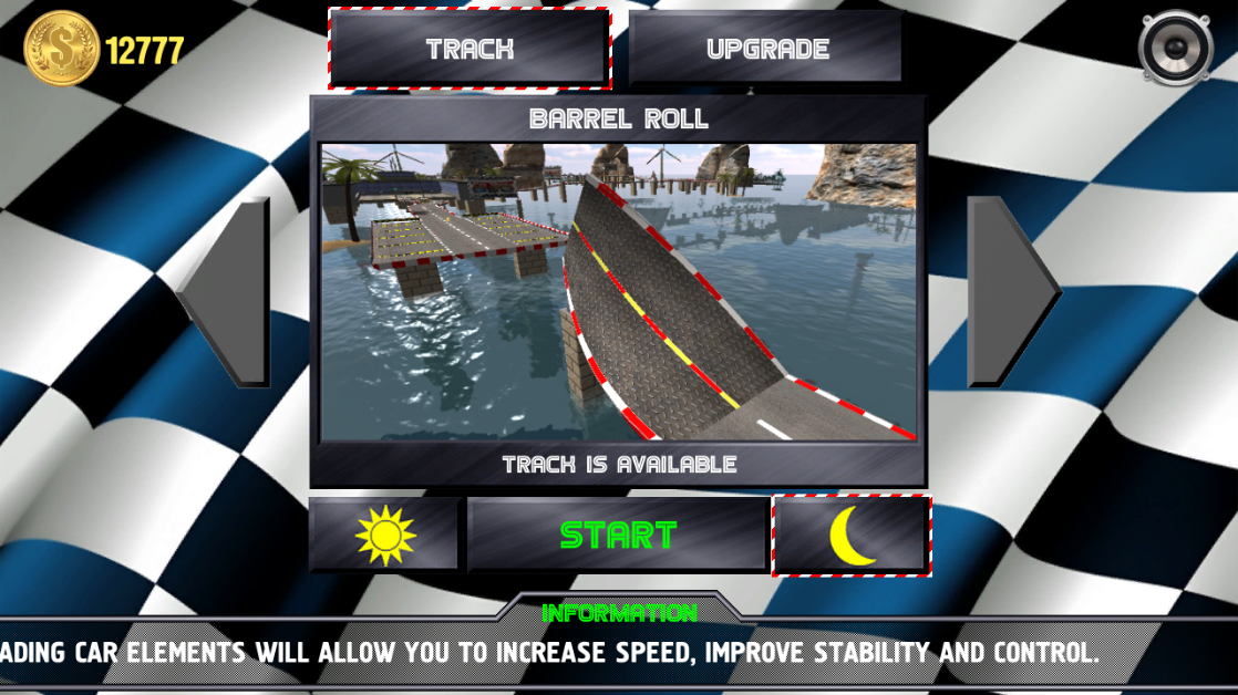Screenshot 3 for Deadly Car Stunts. Extreme Driving