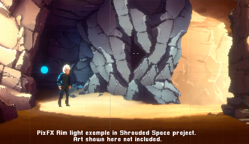 PixFX 2d Shaders (Rim Light) by Dace Games