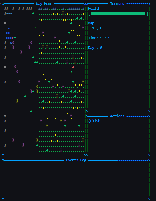 Way Home- A terminal RPG by NotNatsuki