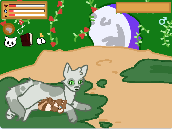 Screenshot 2 for Fish In a Tank - Warrior Cats Game