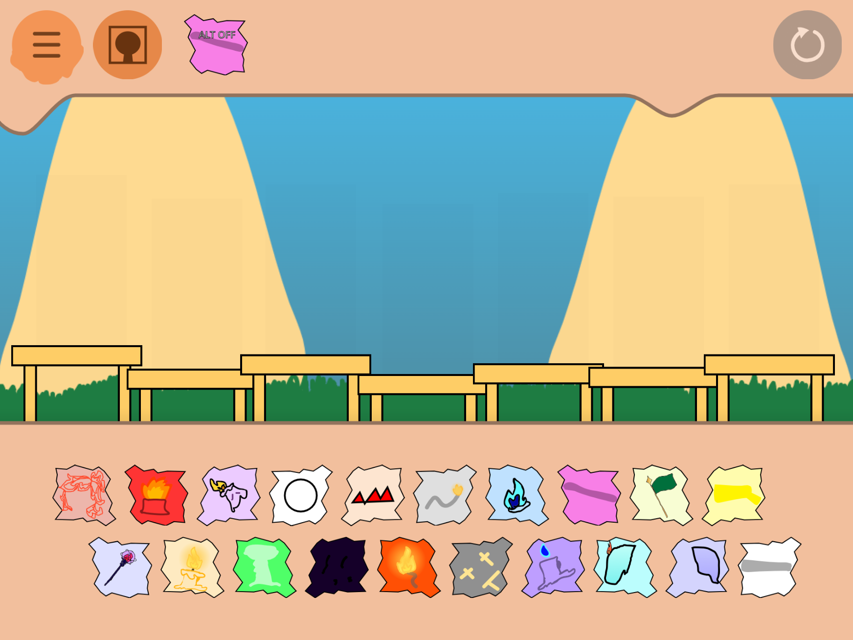 Screenshot 2 for Sprunki! Re-Executed (Chapter 2-Alt)