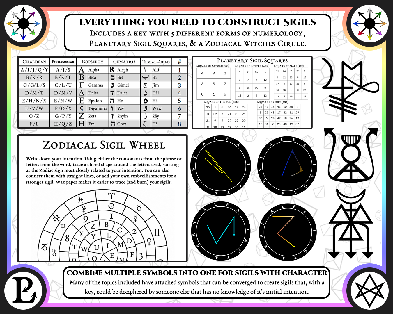 Screenshot 7 for Liber Polyhedra ~ Esoteric Dice Divination