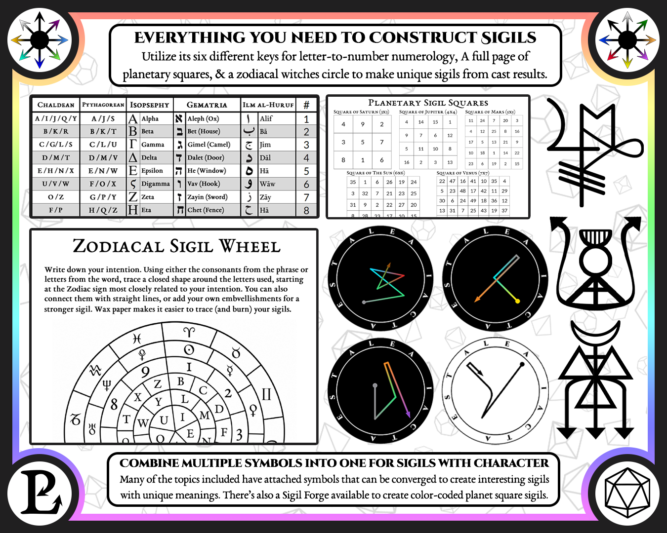 Screenshot 9 for Liber Polyhedra ~ Esoteric Dice Divination