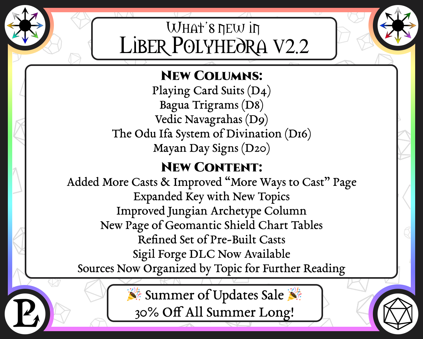 Screenshot 4 for Liber Polyhedra ~ Esoteric Dice Divination