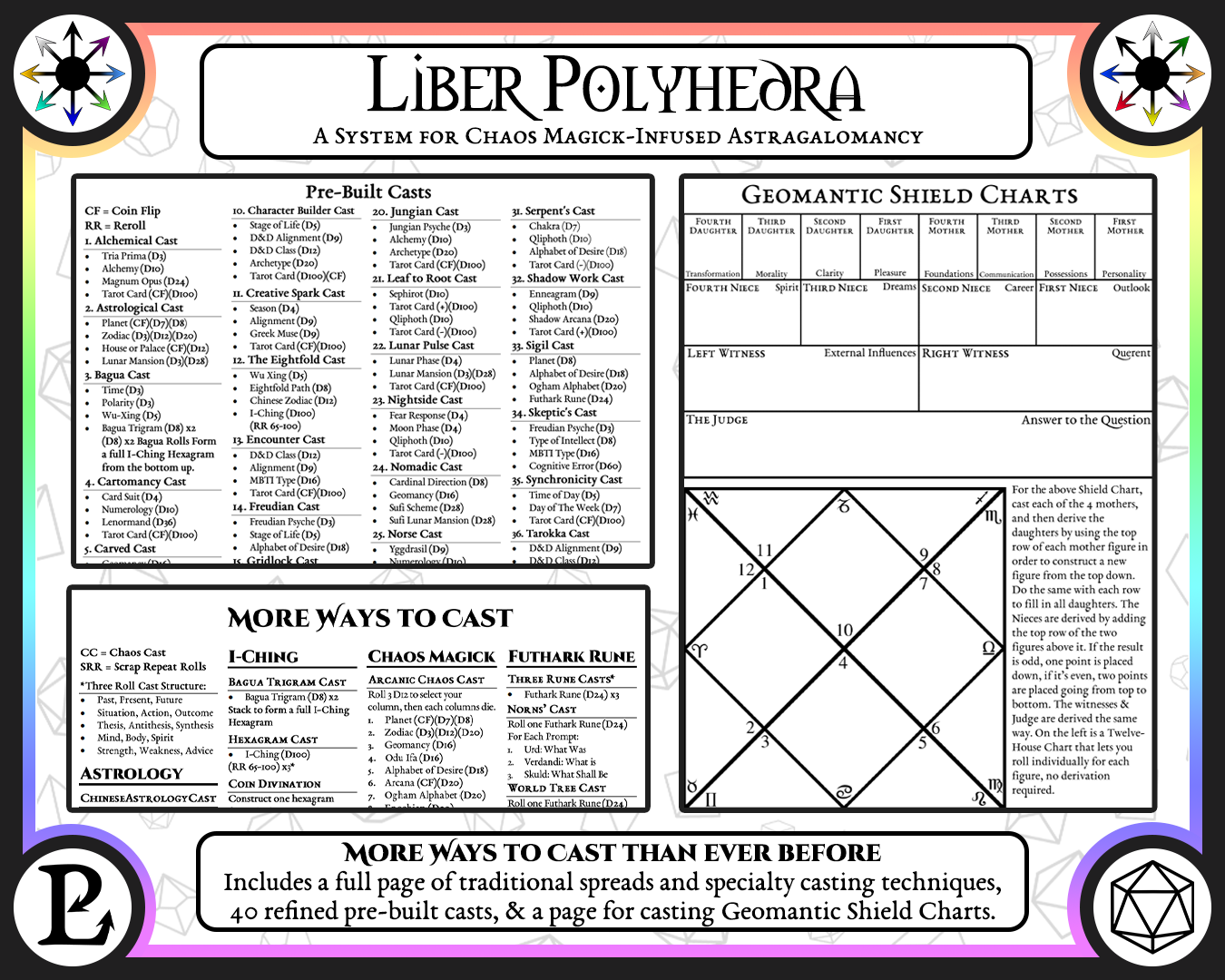 Screenshot 7 for Liber Polyhedra ~ Esoteric Dice Divination