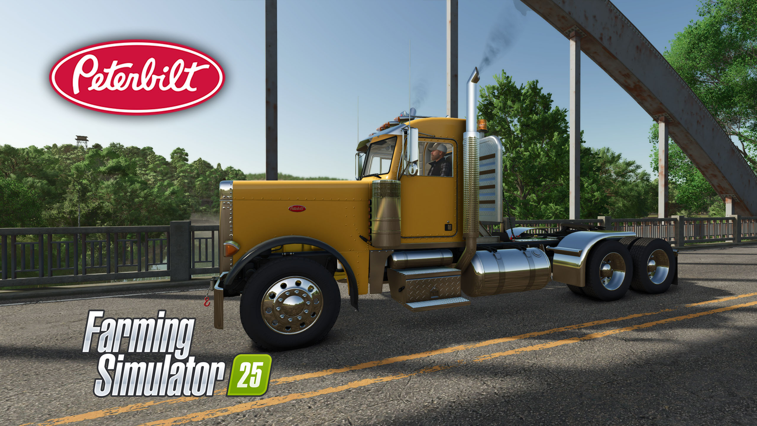 Screenshot 5 for 2005 Peterbilt 379 - Day Cab (FS25)