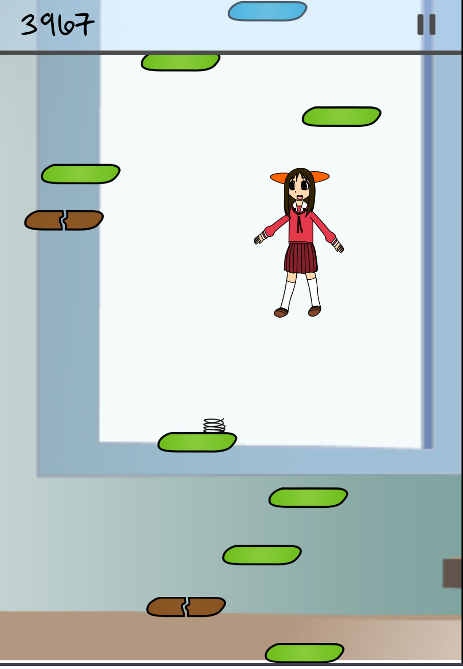 Ōsaka doodle jump mod game by Doodle