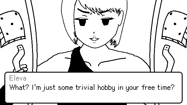 Eleva (Short hero-giantess visual novel) screenshot 2