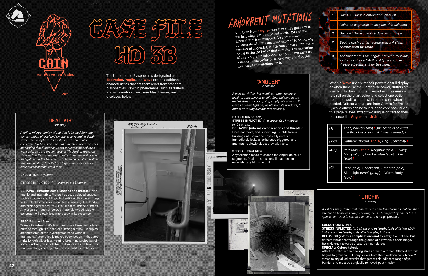 Screenshot 5 for CAIN: The Harpocrates Dossier