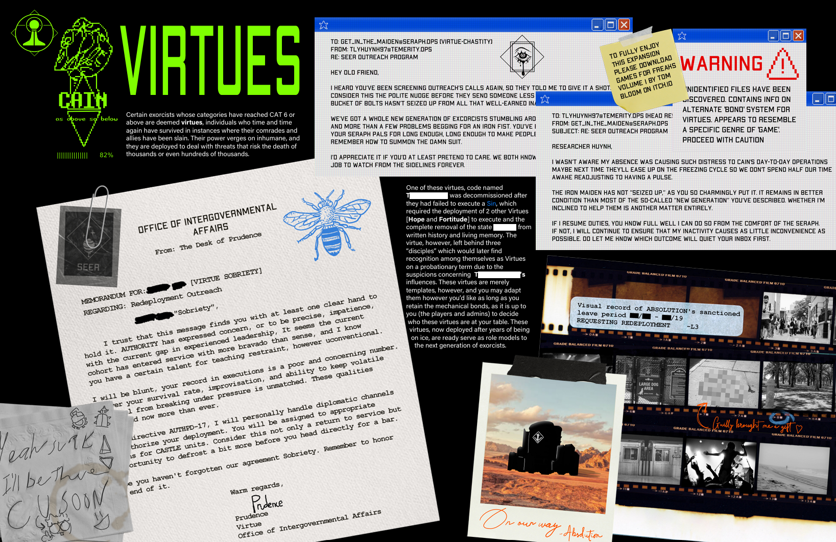 Screenshot 8 for CAIN: The Harpocrates Dossier
