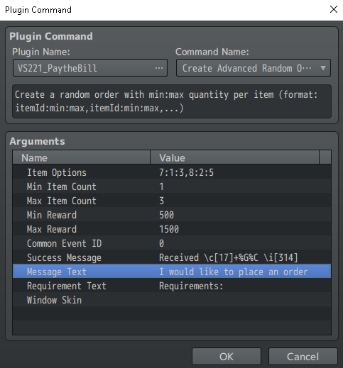 Screenshot 9 for RPG Maker MV/MZ - Pay the Bill + Advanced Order System