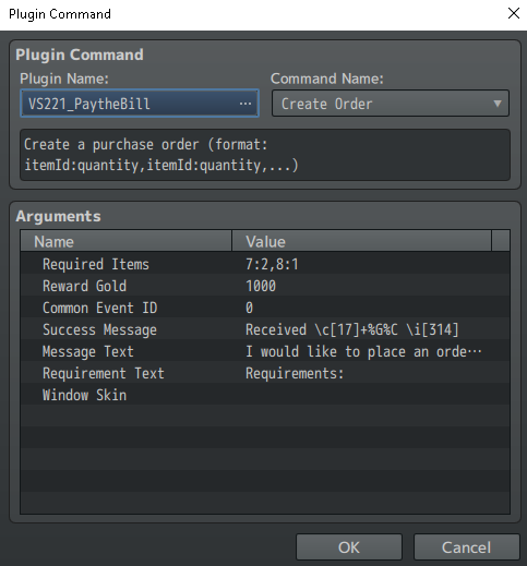 Screenshot 11 for RPG Maker MV/MZ - Pay the Bill + Advanced Order System