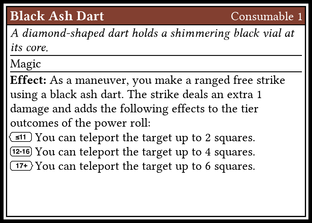 Screenshot 7 for Draw Steel Ability Cards