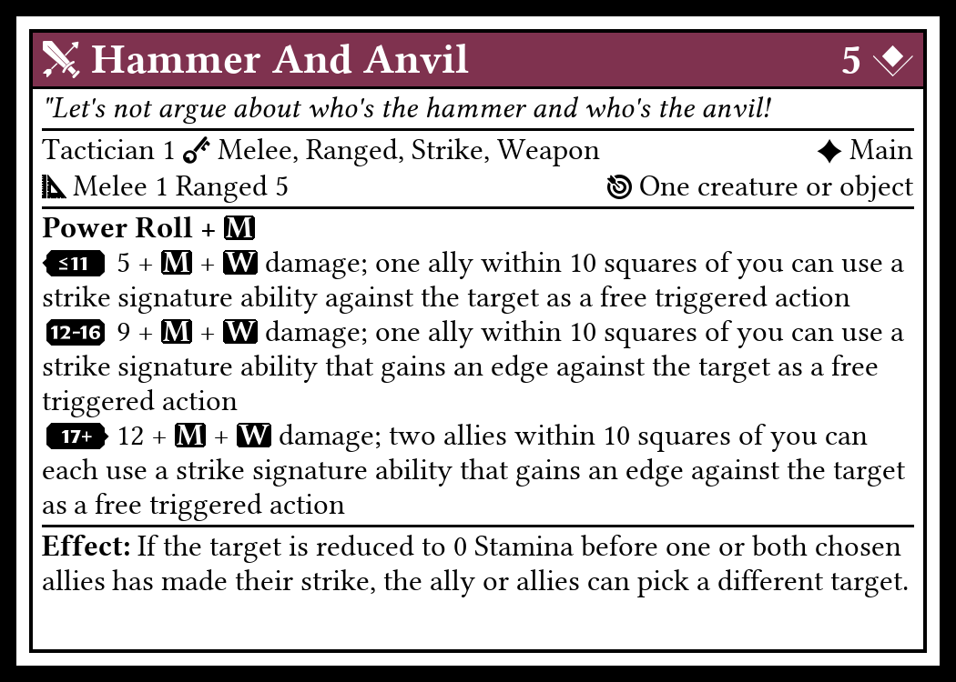 Screenshot 5 for Draw Steel Ability Cards