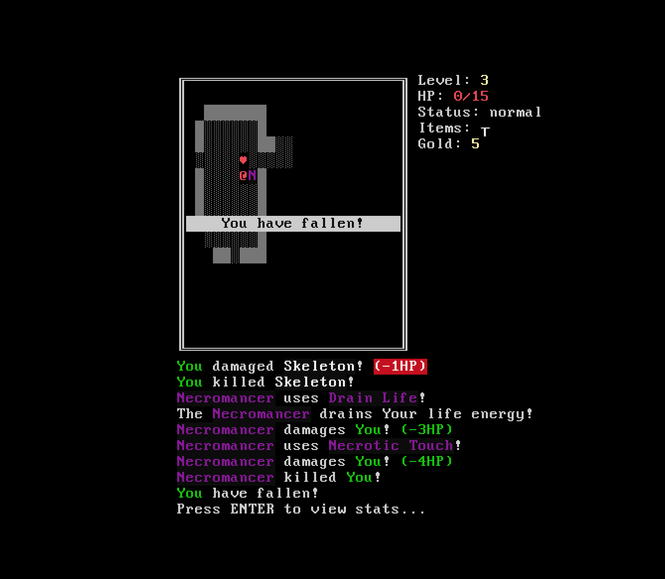 Screenshot 9 for Pocket Dimension 14DRL