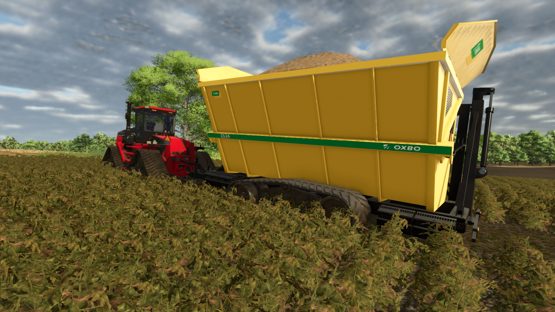 Screenshot 2 for FS25 Oxbo 3524 Dump Cart