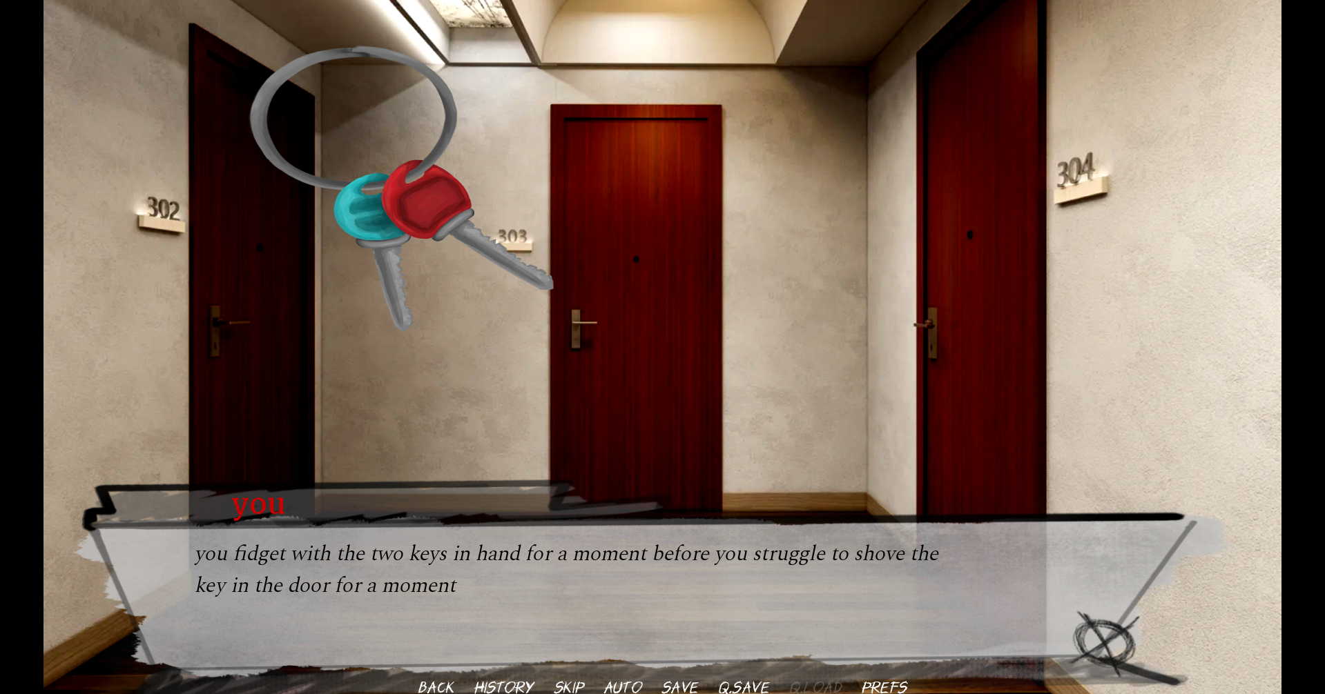 Screenshot 2 for 𝑀𝒶𝓈𝓀𝑒𝒹 𝓁𝑜𝓋𝑒 | creepypasta/Masky dating sim
