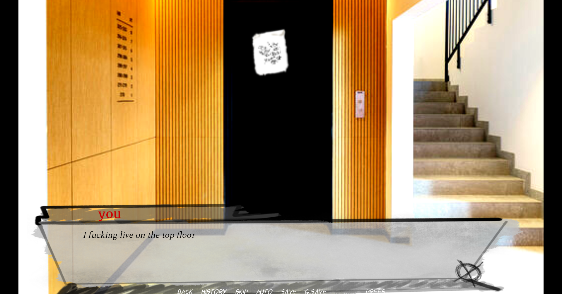 Screenshot 4 for 𝑀𝒶𝓈𝓀𝑒𝒹 𝓁𝑜𝓋𝑒 | creepypasta/Masky dating sim