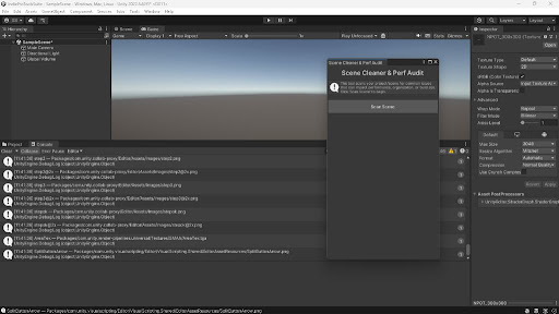 Screenshot 2 for Scene Cleaner & Perf Audit