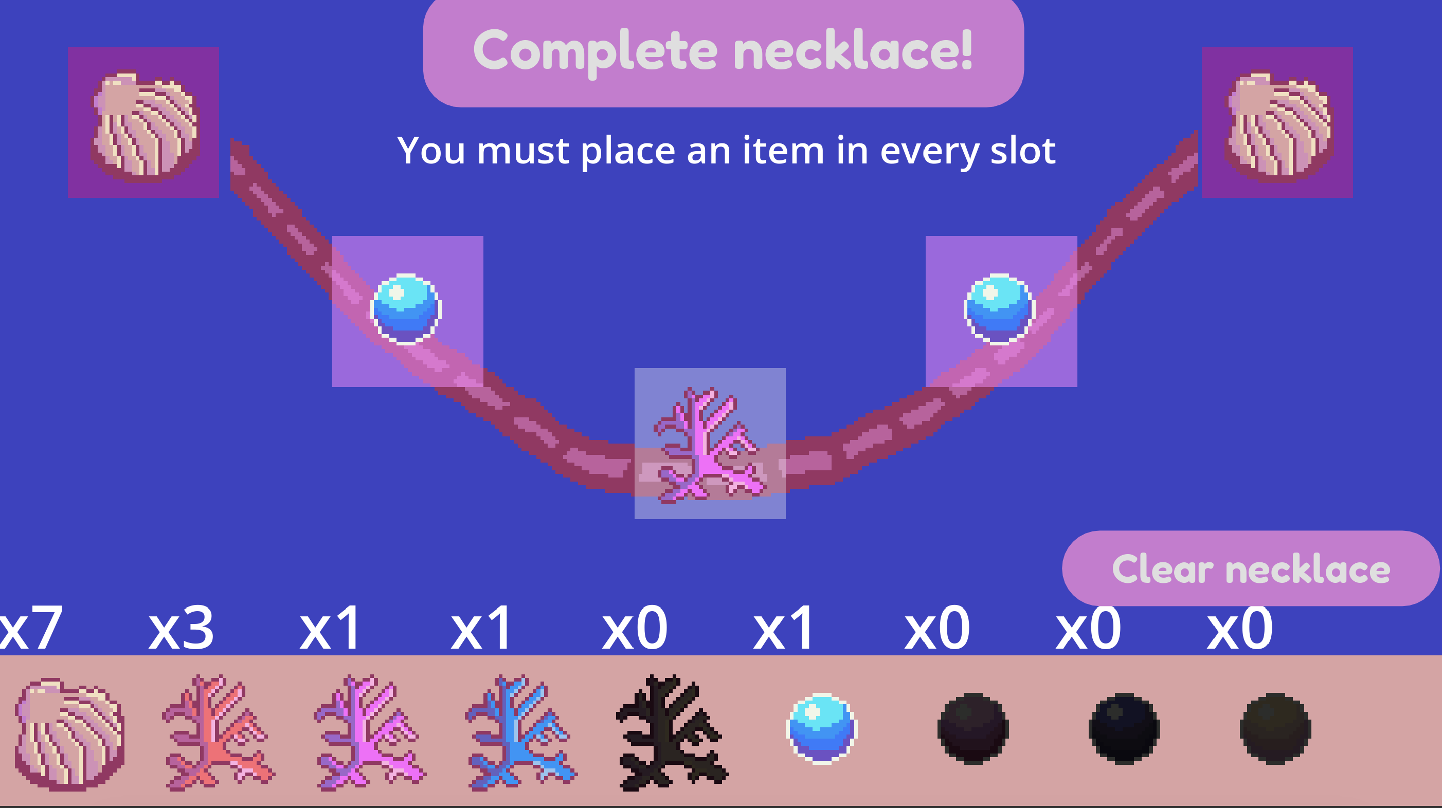 Screenshot 3 for Mermaid Necklace Maker