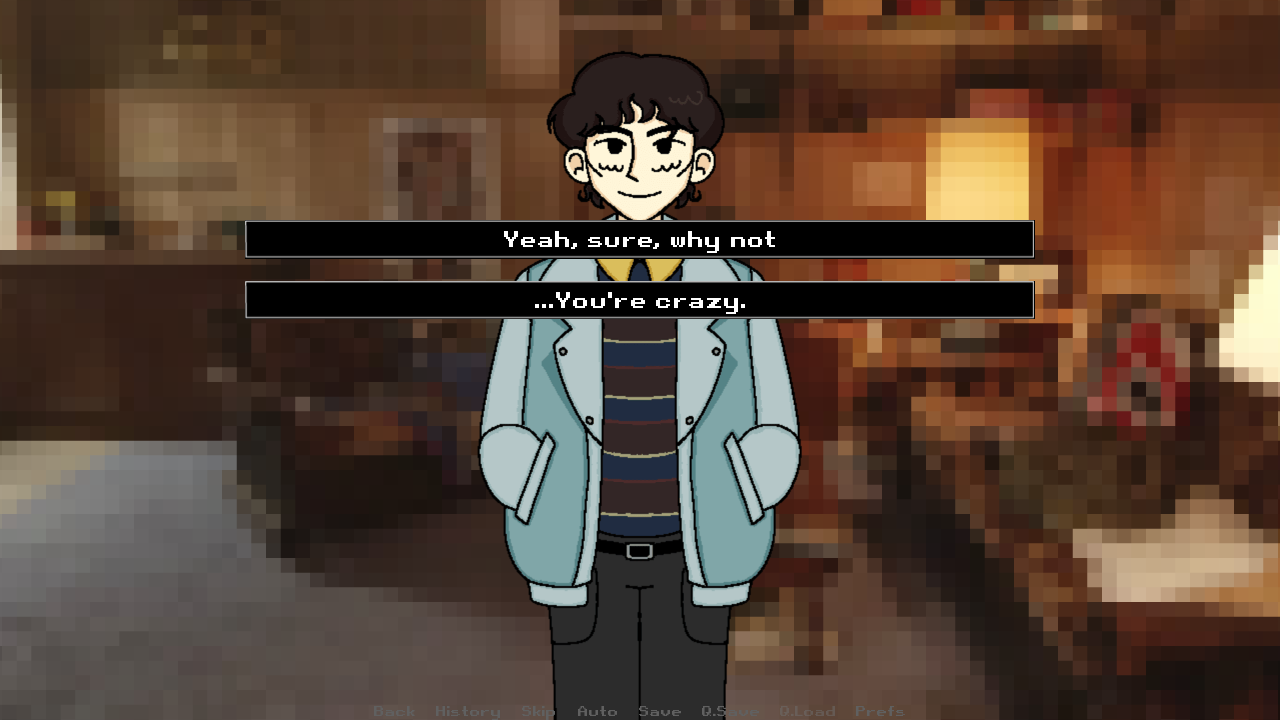 Screenshot 3 for So in Love - a Byler Visual Novel