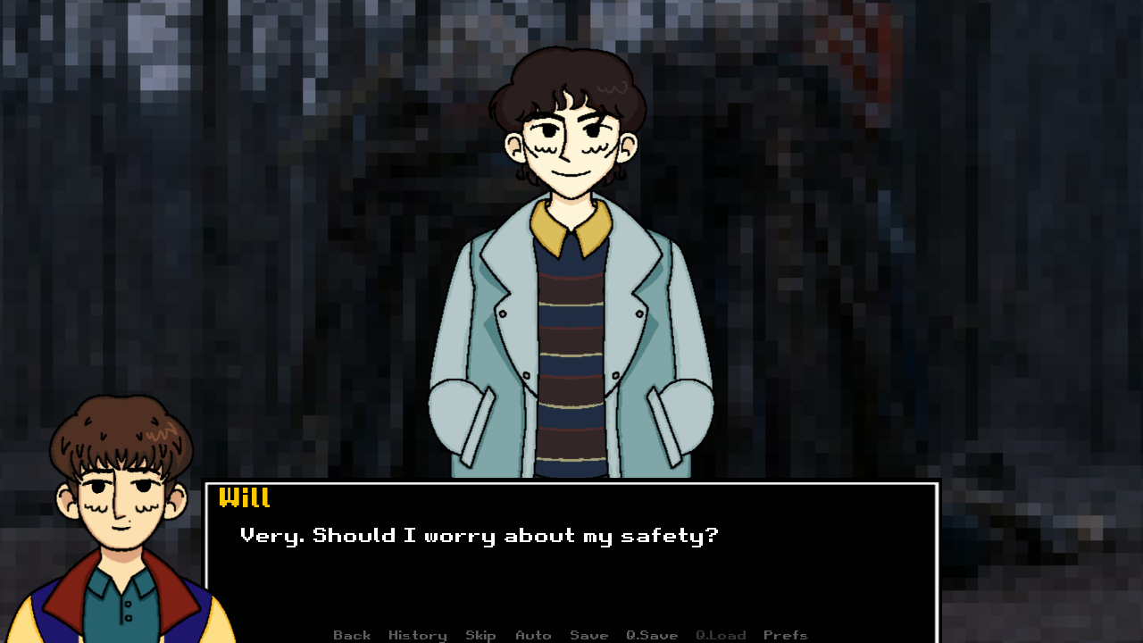 Screenshot 4 for So in Love - a Byler Visual Novel