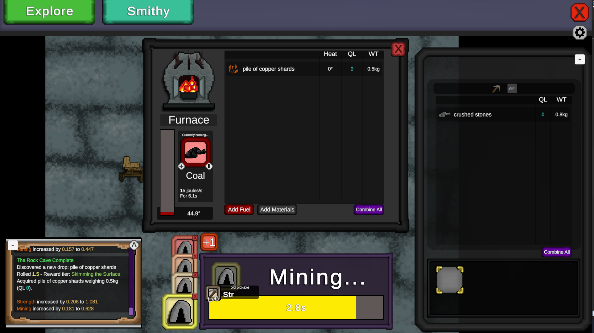 Screenshot 3 for That Time I Became A Legendary Idle Blacksmith