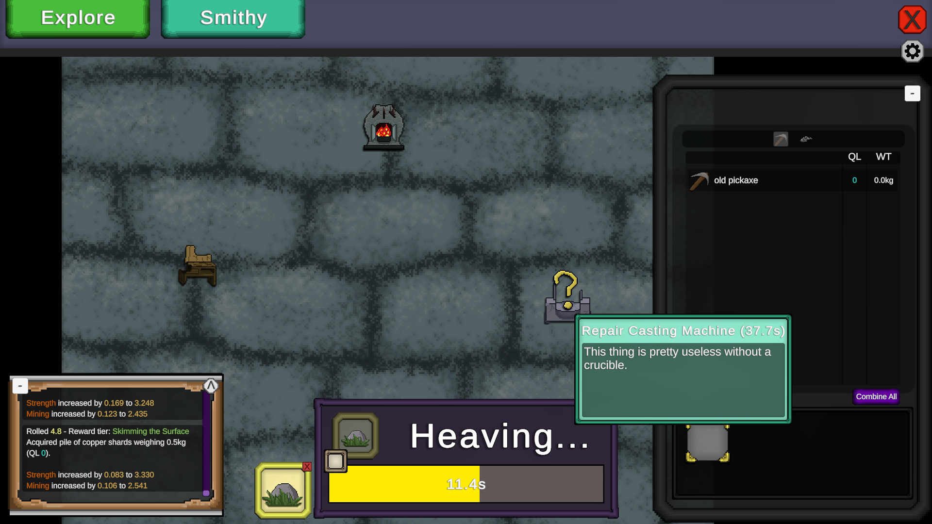 Screenshot 5 for That Time I Became A Legendary Idle Blacksmith
