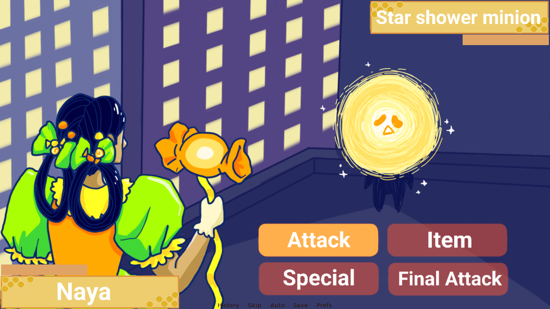 Screenshot 2 for Bee a magical girl! (unfinished)