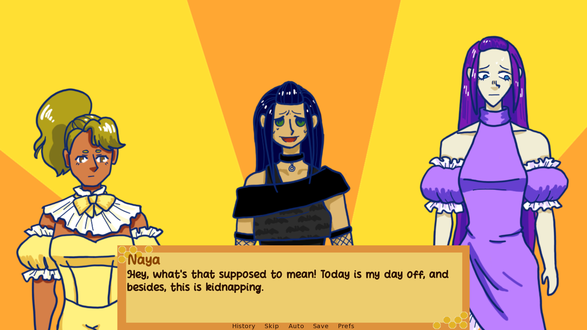 Screenshot 3 for Bee a magical girl! (unfinished)