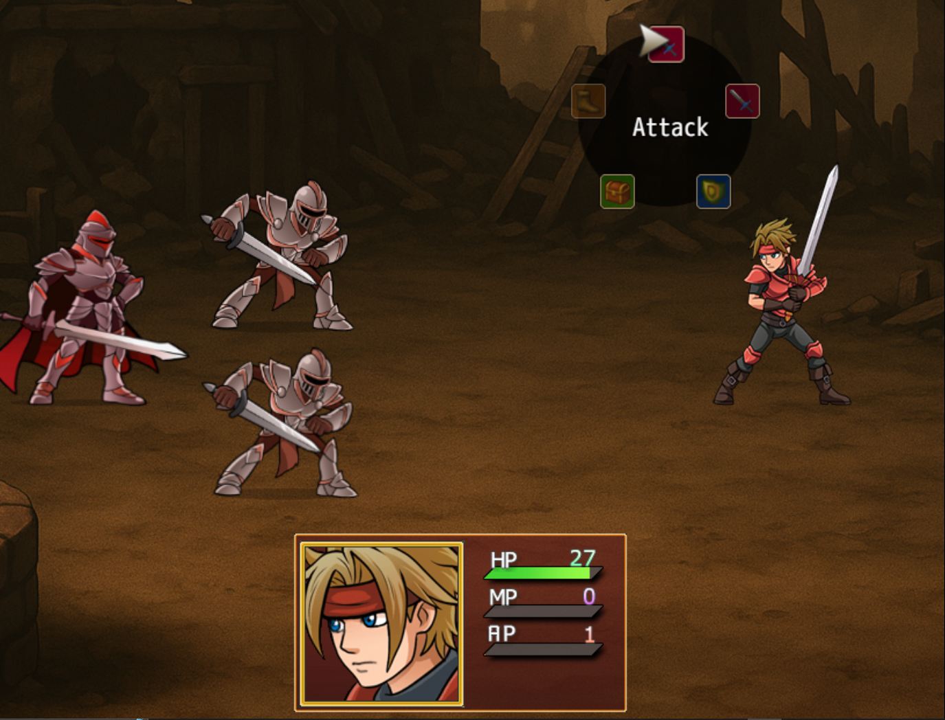 Screenshot 3 for The Legend Of Dragoon Demake