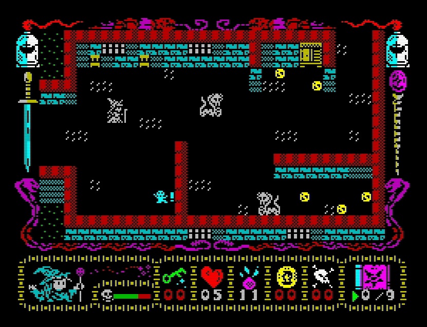Screenshot 3 for Demon Pages (Zx Spectrum 128K)