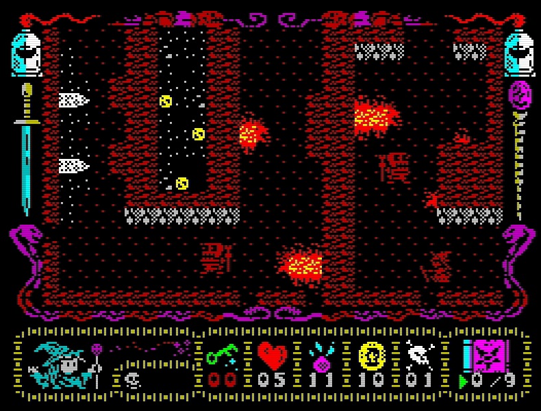 Demon Pages (Zx Spectrum 128K) by JuanGM