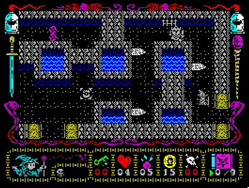 Demon Pages (Zx Spectrum 128K) by JuanGM