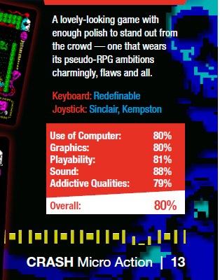 Screenshot 6 for Demon Pages (Zx Spectrum 128K)