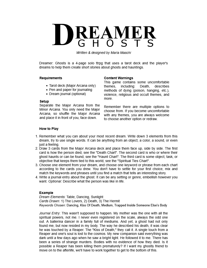 Screenshot 2 for Dreamer: Ghosts