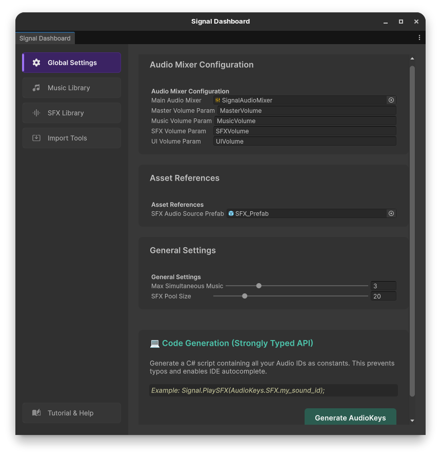 Screenshot 3 for Signal Audio Manager
