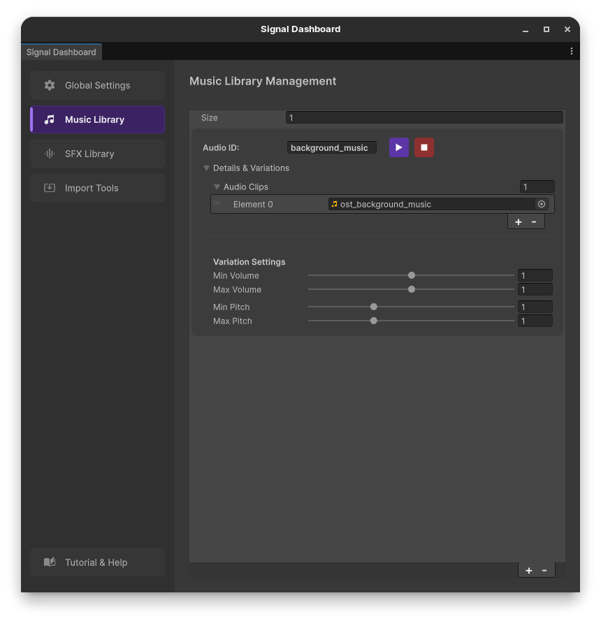 Screenshot 4 for Signal Audio Manager