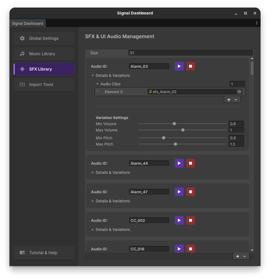 Screenshot 5 for Signal Audio Manager