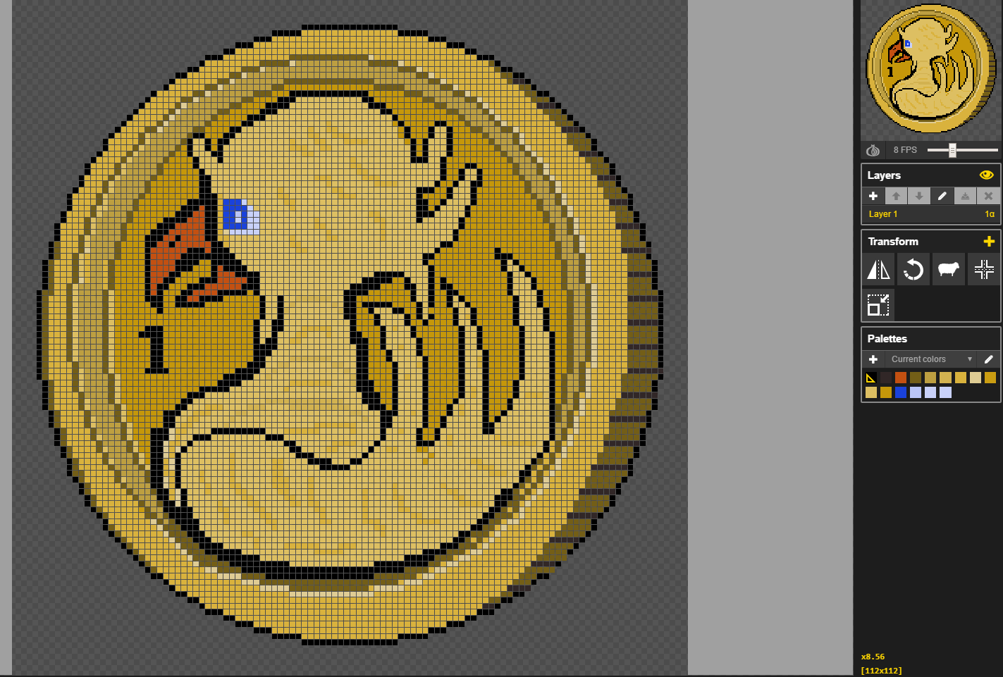 Fantasy Coin (Animated) by Caulbearer_1051