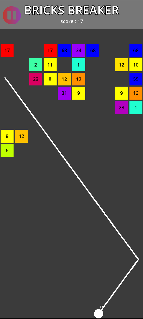 Screenshot 2 for Bricks Breaker
