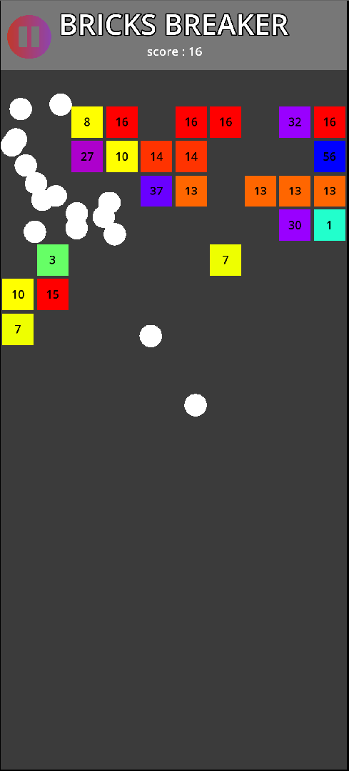 Screenshot 3 for Bricks Breaker