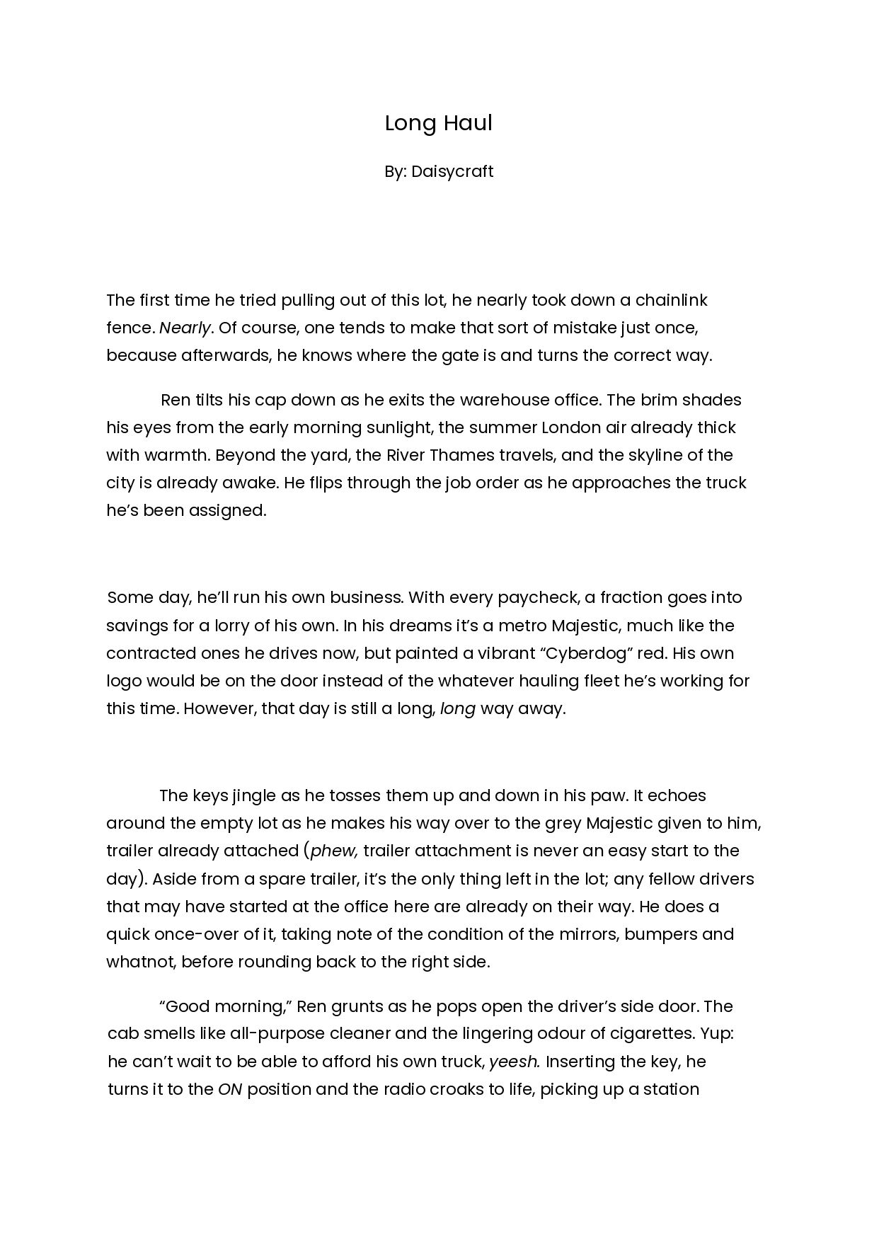 Screenshot 2 for RenTheZine: A Rendog Zine
